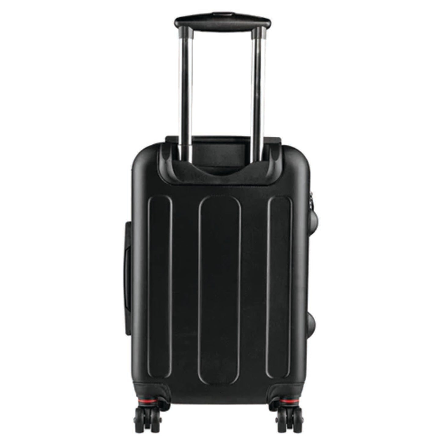 Geometric Monochrome Hexagonal Pattern Suitcase