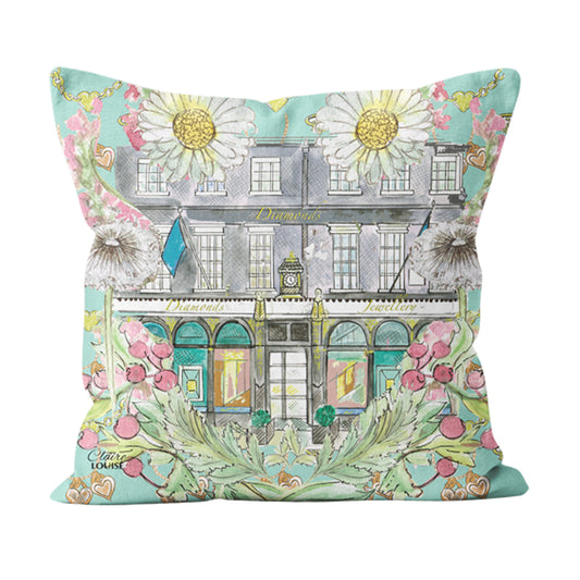 Tiffany In Full Bloom 45cm x 45cm Double Sided Cushion