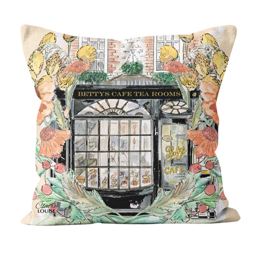 Bettys In Full Bloom 45cm x 45cm Double Sided Cushion