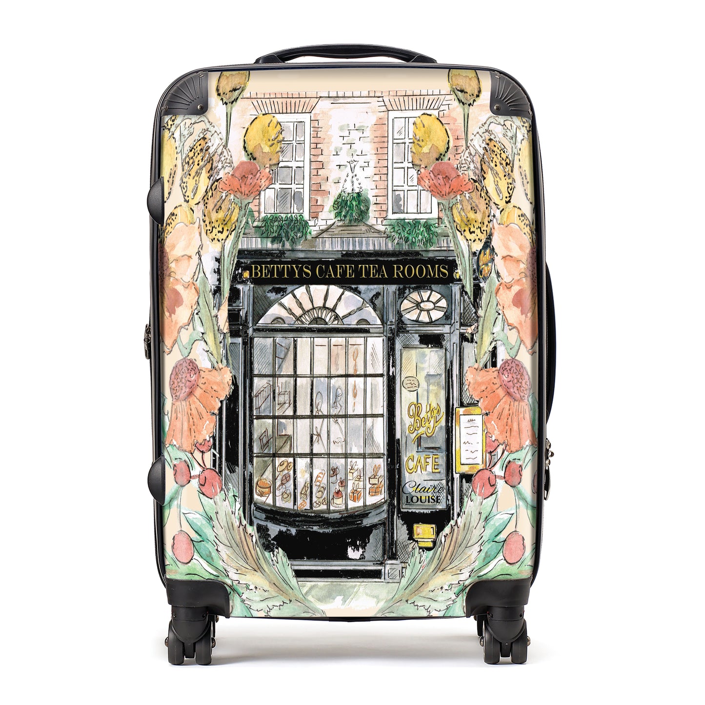 Bettys In Full Bloom Suitcase