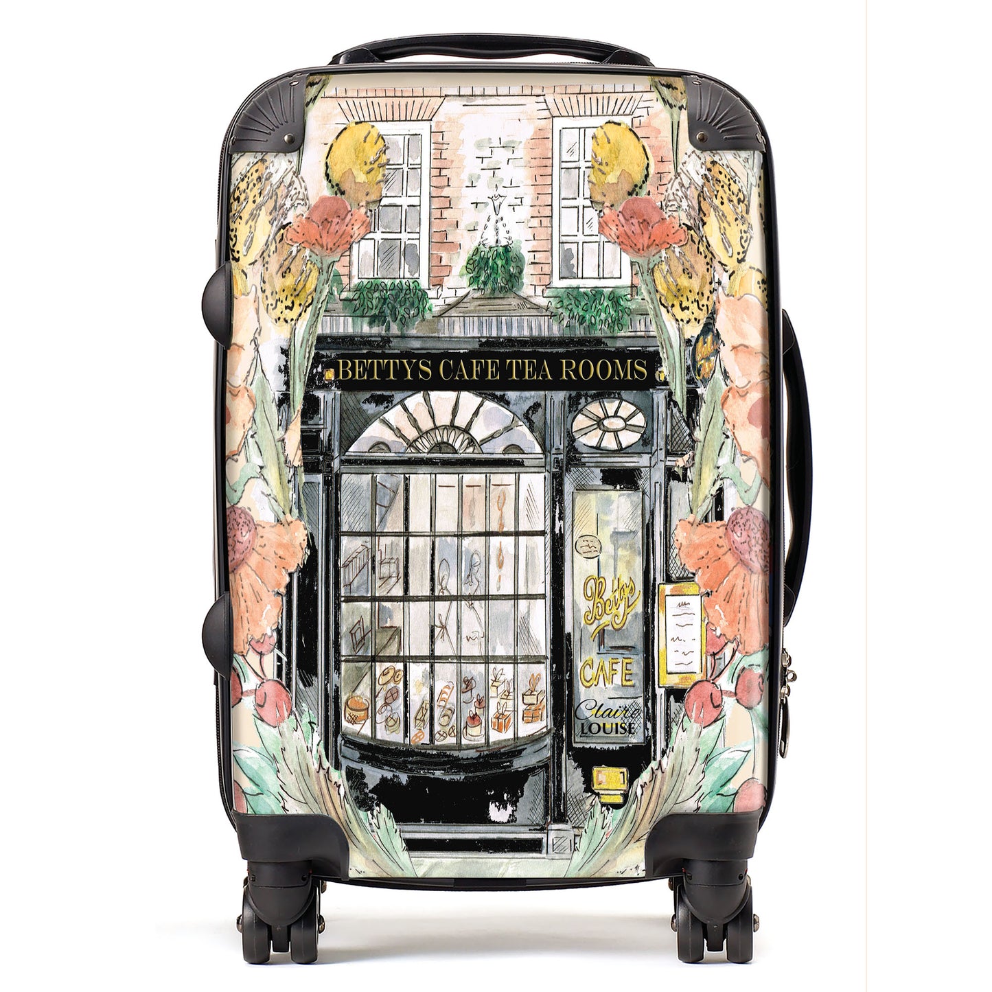 Bettys In Full Bloom Suitcase