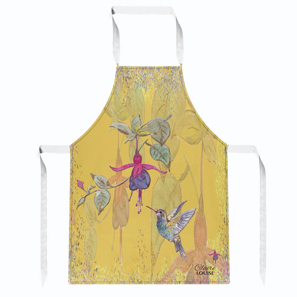 Powder Bloom Fuchsia Apron