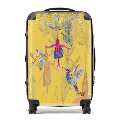 Powder Bloom Fuchsia Suitcase