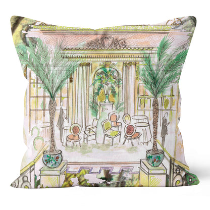 Afternoon Tea at The Ritz 45cm x 45cm Double Sided Cushion