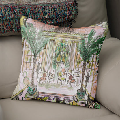 Afternoon Tea at The Ritz 45cm x 45cm Double Sided Cushion