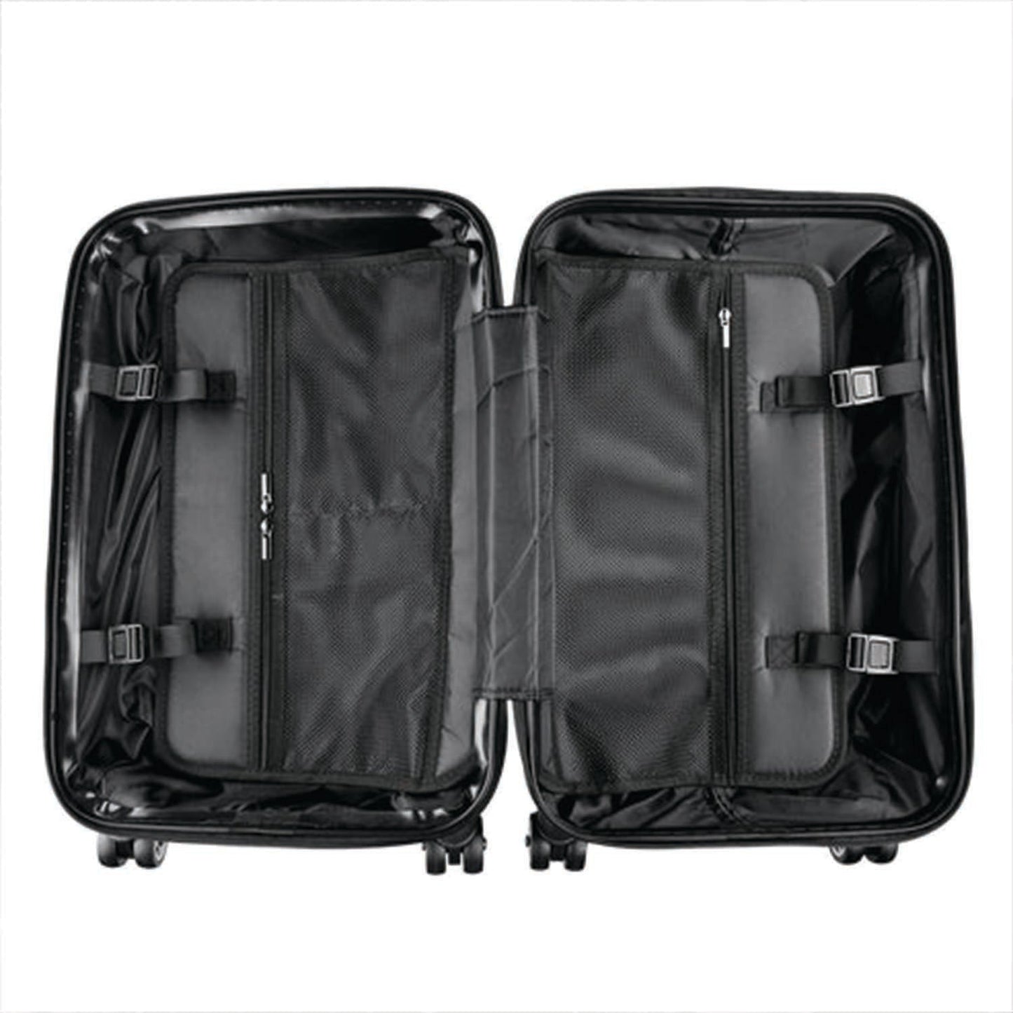 Smiling Skulls Pattern Suitcase