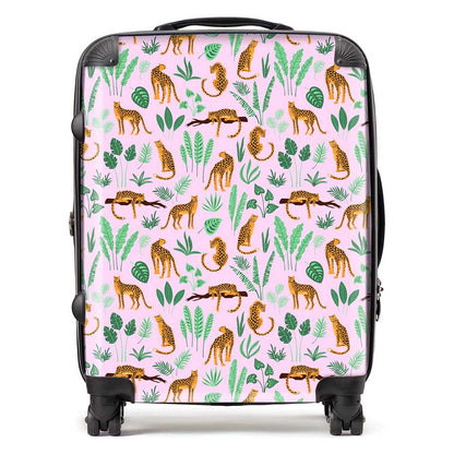 Hand Drawn Leopards Suitcase