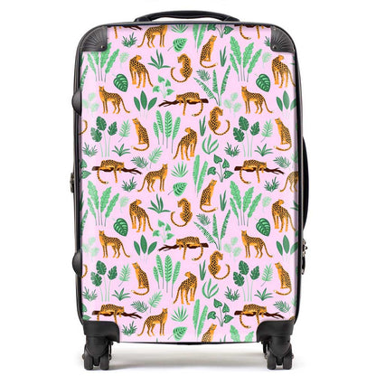 Hand Drawn Leopards Suitcase