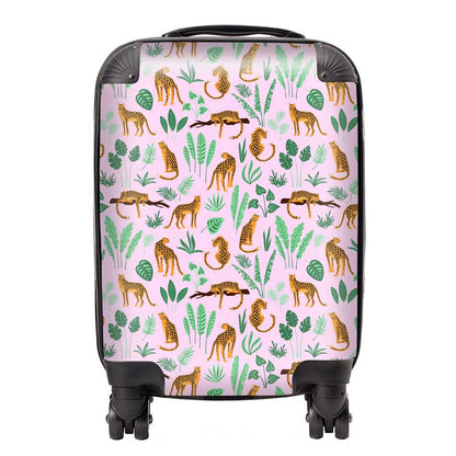 Hand Drawn Leopards Suitcase