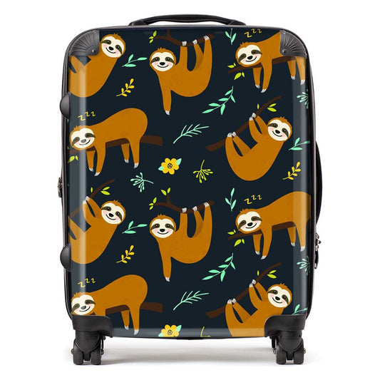 Cute Sloths Suitcase