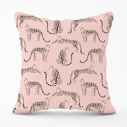 Abstract Leopard Pattern Cushions