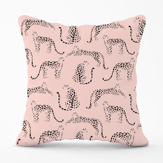 Abstract Leopard Pattern Cushions