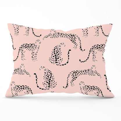 Abstract Leopard Pattern Cushions