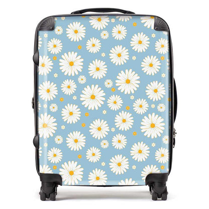 Summer Daisy Pattern Suitcase