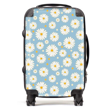 Summer Daisy Pattern Suitcase