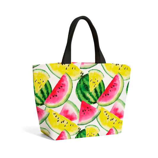 Colourful Melon Pattern Beach Shopper Tote Bag