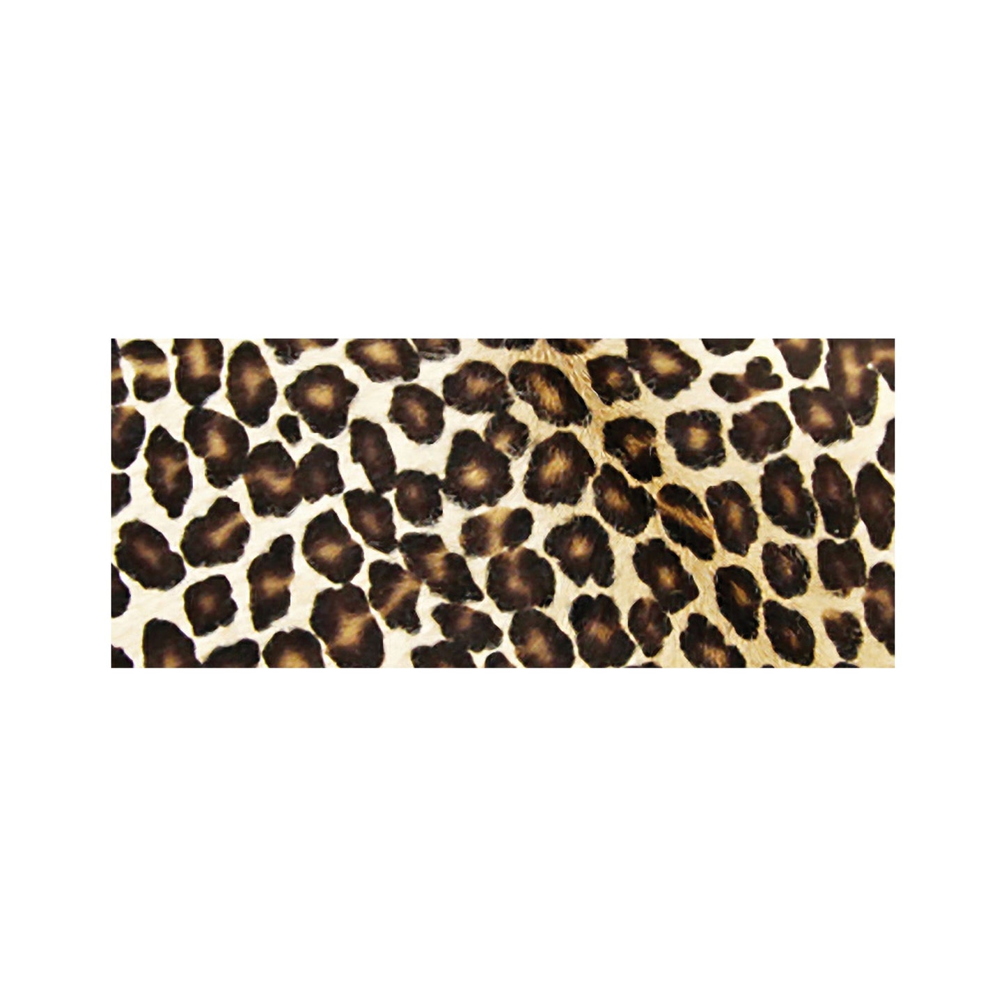 Leopard Hide Print Glass Bathroom Splashback