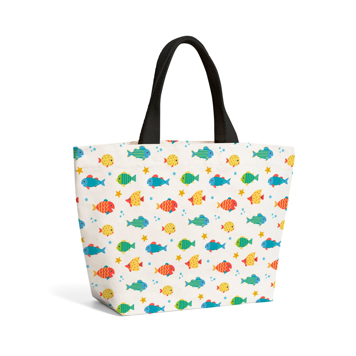 Swimming Fish Beach Shopper Tote Bag