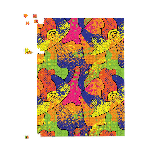 Bright Abstract Pattern Jigsaw Puzzle