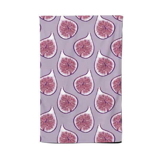 Modern Fig Pattern Tea Towel