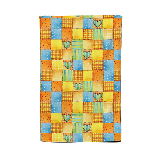 Baby Watercolour Blanket Pattern Tea Towel