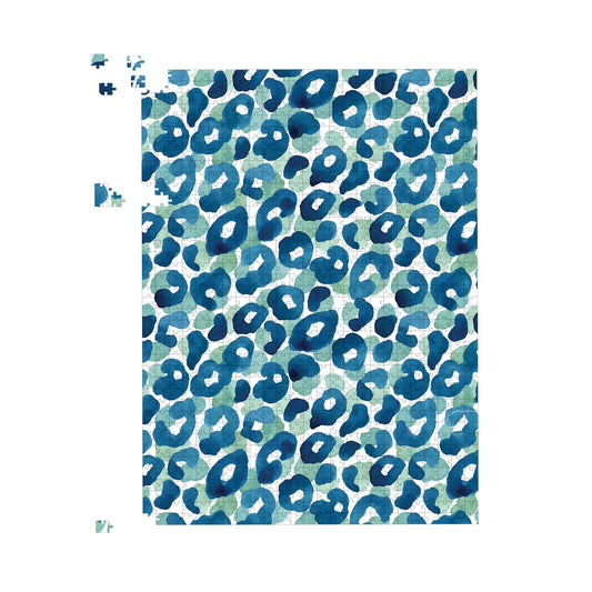 Watercolour Leopard Print Jigsaw Puzzle