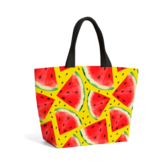 Watermelon Pattern Beach Shopper Tote Bag