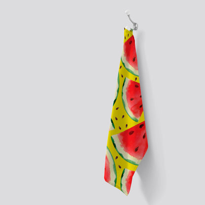 Watermelon Pattern Tea Towel