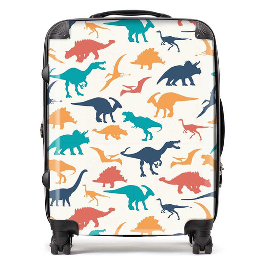 Multicoloured Dinosaurs Suitcase