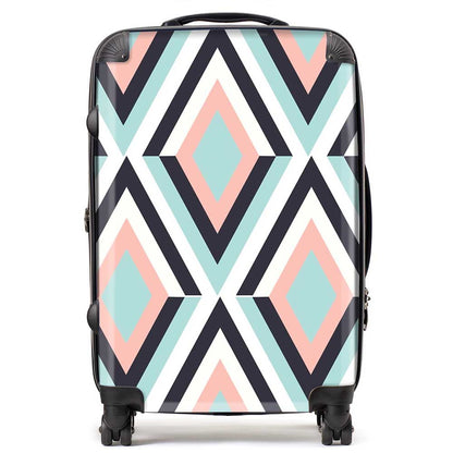 Zig Zag Abstract Pattern Suitcase