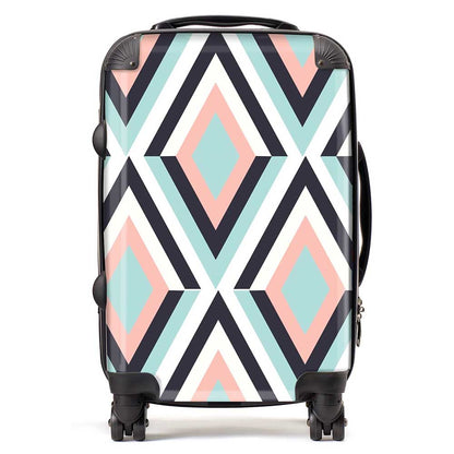 Zig Zag Abstract Pattern Suitcase