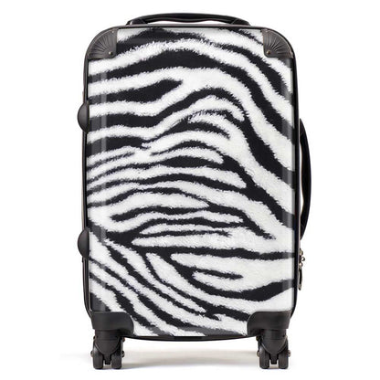 Zebra Texture Pattern Suitcase