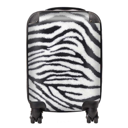 Zebra Texture Pattern Suitcase