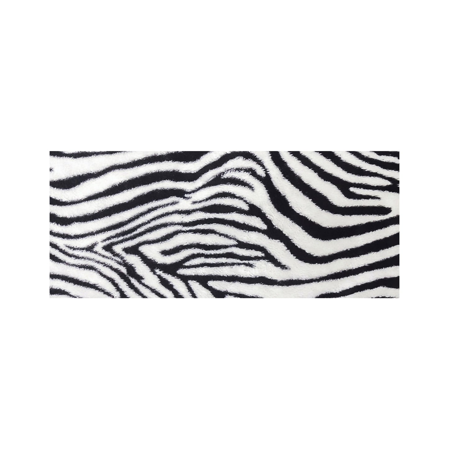 Zebra Texture Pattern Glass Bathroom Splashback