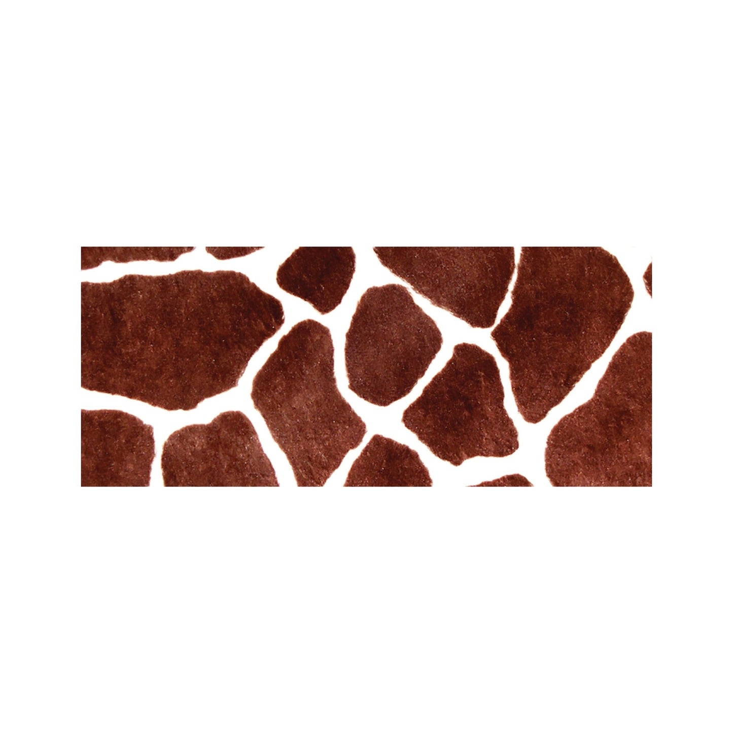 Giraffe Spots Print Glass Bathroom Splashback