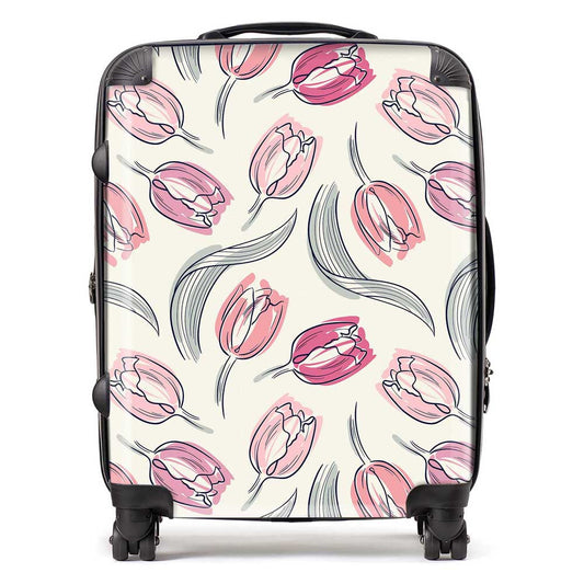 Tulips Suitcase