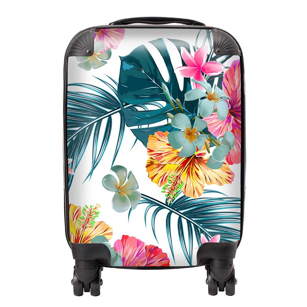 Spring Summer Flowers Suitcase