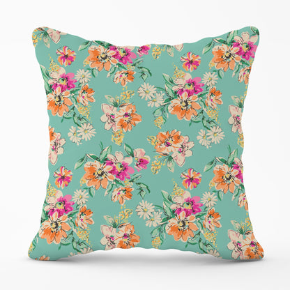 Bright Flower Sketch Cushions