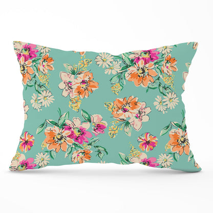 Bright Flower Sketch Cushions