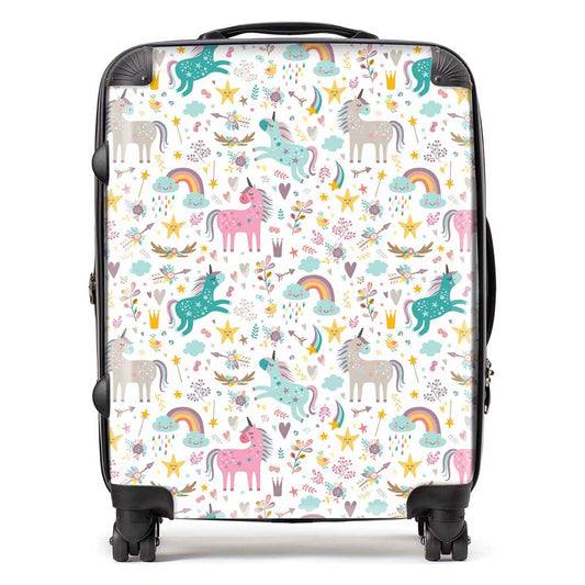 Unicorn And Rainbows Suitcase