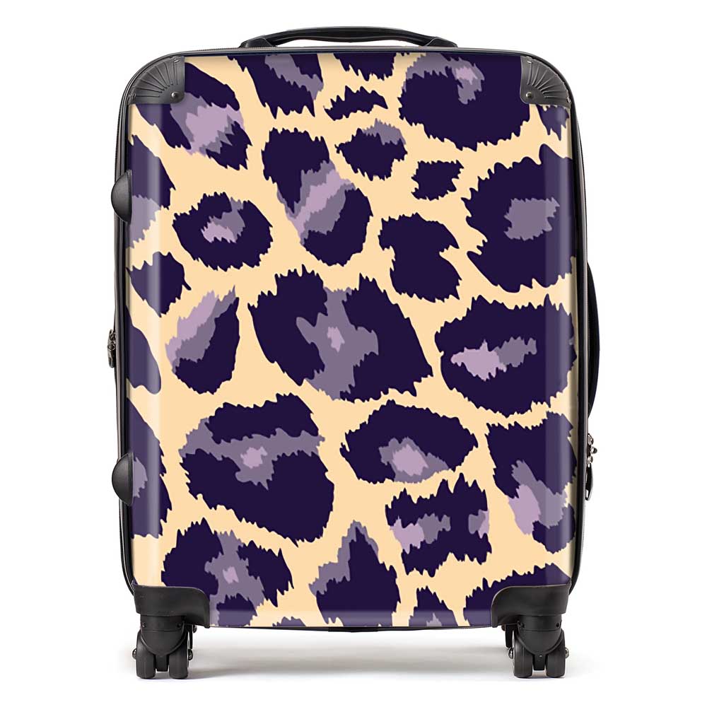 Leopard Print Suitcase