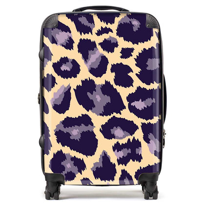 Leopard Print Suitcase