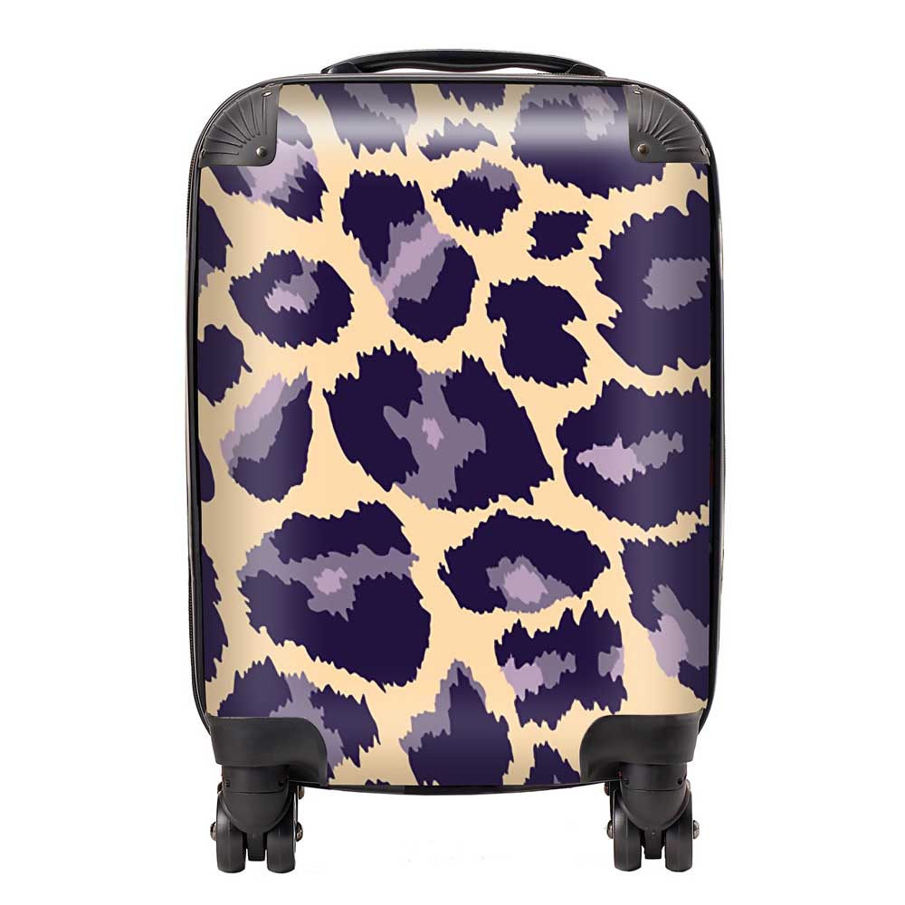 Leopard Print Suitcase