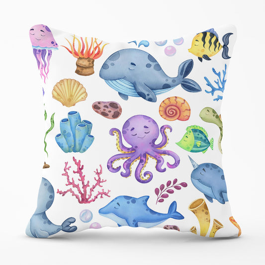 Children'S Sea Life Cushions