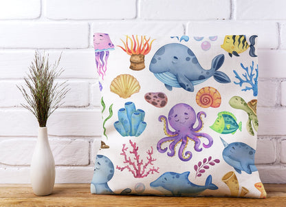 Children'S Sea Life Cushions