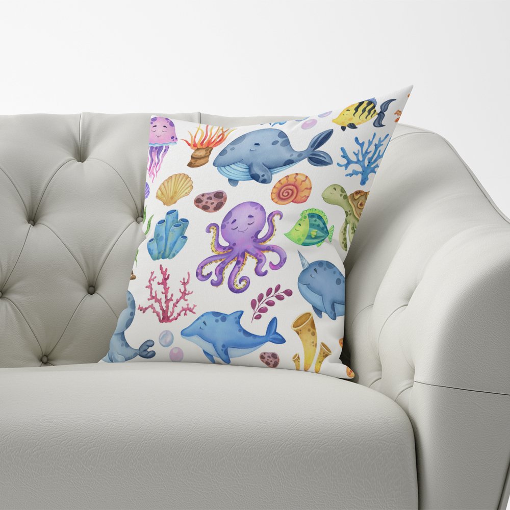 Children'S Sea Life Cushions