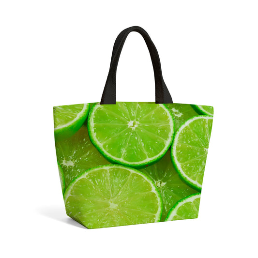 Fresh Limes Beach Shopper Tote Bag