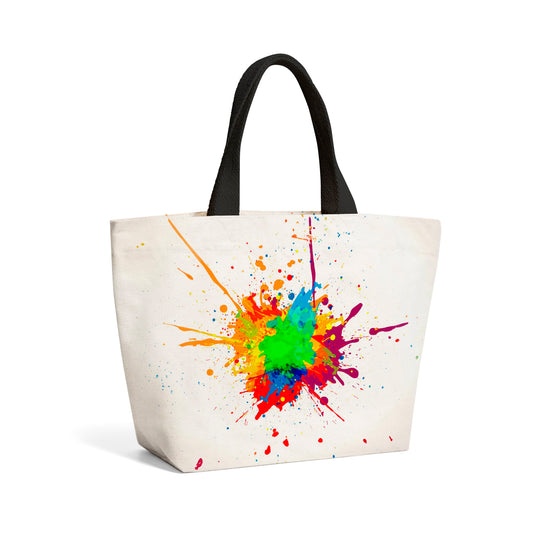 Paint Splash! Beach Shopper Tote Bag