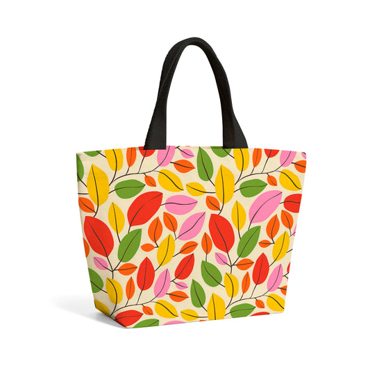 Autumn Leaves Beach Shopper Tote Bag