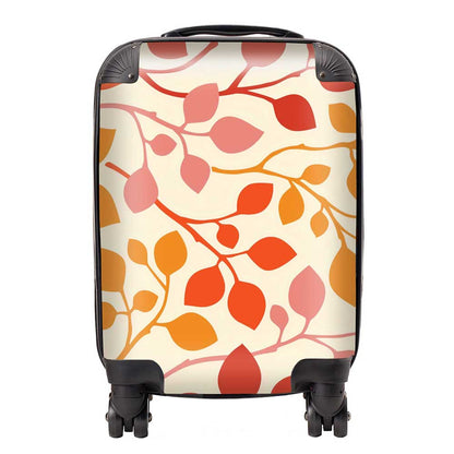 Colorful Autumn Leaves Suitcase